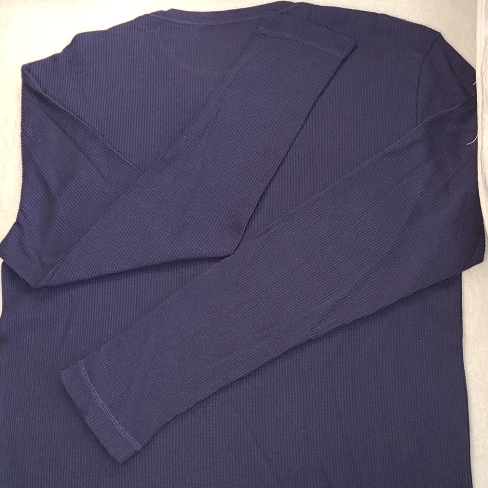 Club Rm Henley thermal navy blue - Picture 15 of 16